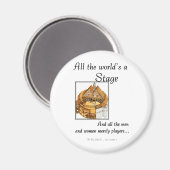 Alle werelden vormen een podium magneet (Voorkant / Achterkant)