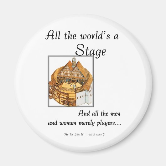 Alle werelden vormen een podium magneet (Voorkant)