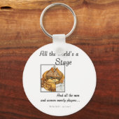 Alle werelden vormen een podium sleutelhanger (Voorkant)