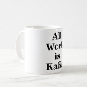 Alle werk is KaKa Coffee-Mok Koffiemok (Voorkant links)