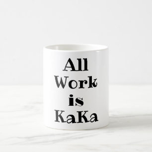 Alle werk is KaKa Coffee-Mok Koffiemok