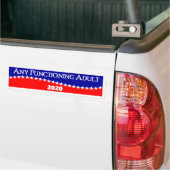 Alle werkende volwassenen 2020 bumpersticker (Op Truck)