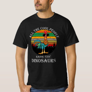 Alle wollen mensen trekken kleine dinosaurussen op t-shirt