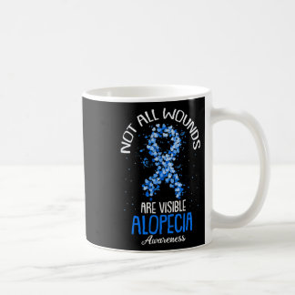 Alle wonden zijn zichtbaar Alopecia Awareness 1 Koffiemok