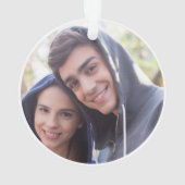 Alle wonderen Sterrennacht Foto Ornament (achterkant)