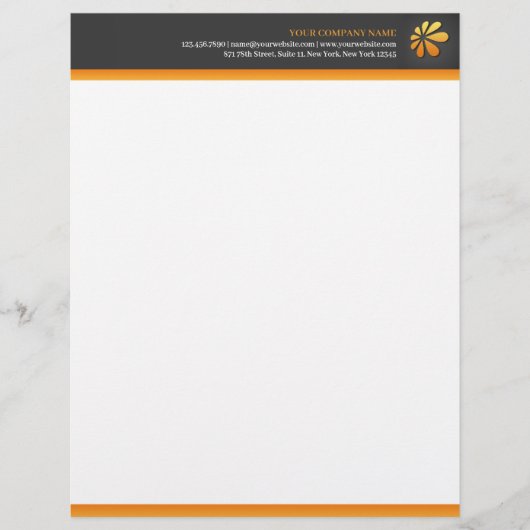 Alle zaken met Logo Letterhead Briefhoofd Ontwerp (Voorkant)