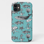 Alle Zee Patroon Case-Mate iPhone Case (Achterkant)