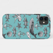 Alle Zee Patroon Case-Mate iPhone Case (Achterkant (horizontaal))