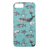 Alle Zee Patroon Case-Mate iPhone Case (Achterkant)