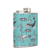 Alle Zee Patroon Heupfles (Rechts)