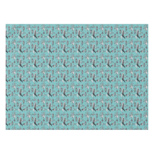 Alle Zee Patroon Tafelkleed (Voorkant (Horizontaal))