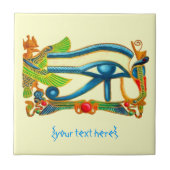 Alle Zien Oog Van Horus - Lucky Amulet Tegeltje (Voorkant)