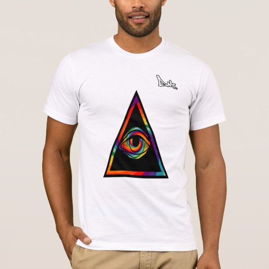 ALLE ZIENE EYE GRAFFITI T SHIRT DOOR DMT (Voorkant)