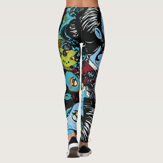 Alle zombie-leggings leggings (Achterkant)