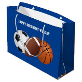 Alle zondagen in Blauw Groot Cadeauzakje (Achterkant Gekanteld)