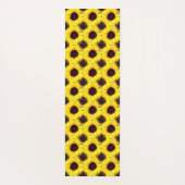 Alle zonnebloemen Yoga Mat (Achterkant)