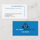 Alle zorgdiensten - Functie Visitekaartje (Voorkant / Achterkant)