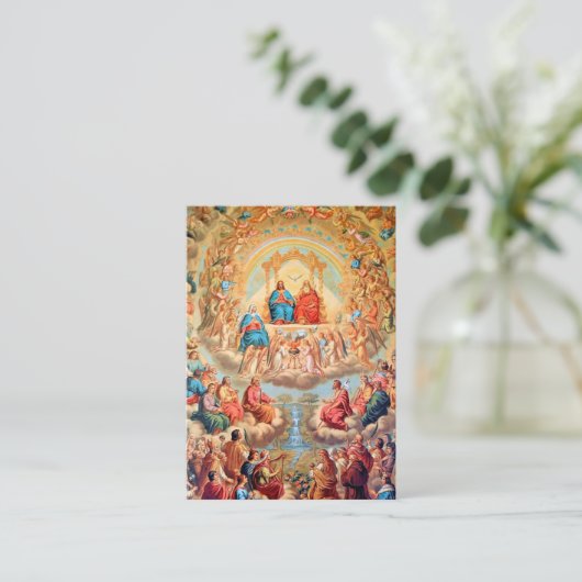 ALLE ZUIVERE DAG PRAYER CELEBRATION HOLY KAARTEN PLAATSKAARTJE (Staand voorkant)