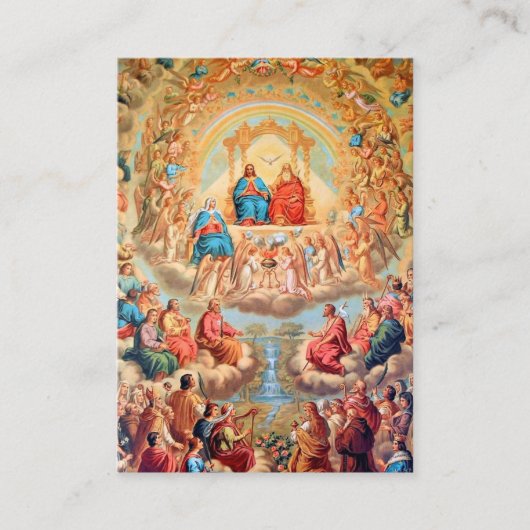 ALLE ZUIVERE DAG PRAYER CELEBRATION HOLY KAARTEN PLAATSKAARTJE (Voorkant)