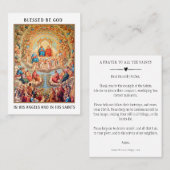 ALLE ZUIVERE DAG PRAYER CELEBRATION HOLY KAARTEN PLAATSKAARTJE (Voorkant / Achterkant)