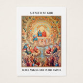 ALLE ZUIVERE DAG PRAYER CELEBRATION HOLY KAARTEN VISITEKAARTJE (Voorkant)