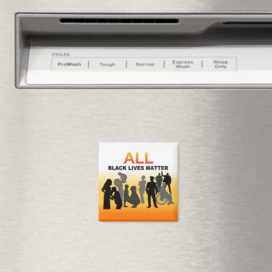 Alle zwarte liften magneet (Insitu (Vaatwasser))