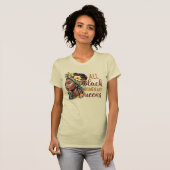 Alle zwarte vrouwen zijn koninginnen t-shirt (Voorkant volledig)
