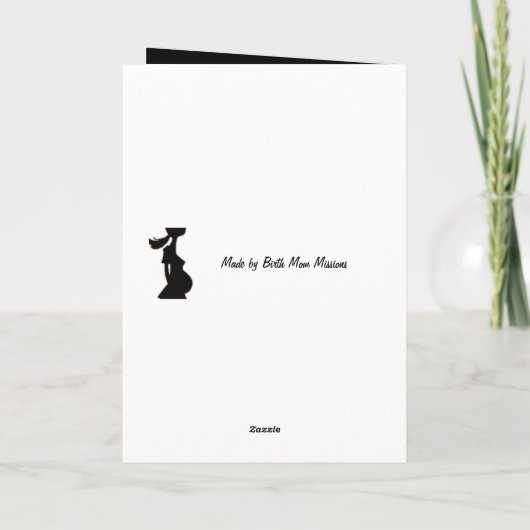 Allebei de liefde van haar moeder. kaart (Achterkant)