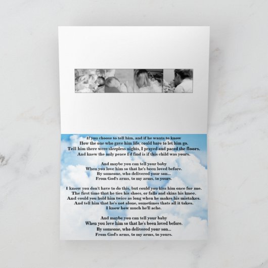 Allebei de liefde van zijn moeder. kaart (Binnen)