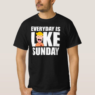 alledaags is net een soort T-shirt voor zondag