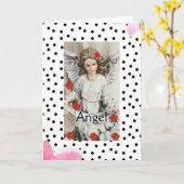 Alledaags Wit Kaart (Gele Bloem)