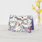 Alledaags Wit Kaart (Gele Bloem)