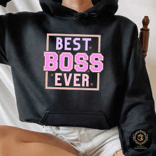 Alledaagse Casual Hoodie – Beste Baas Ooit
