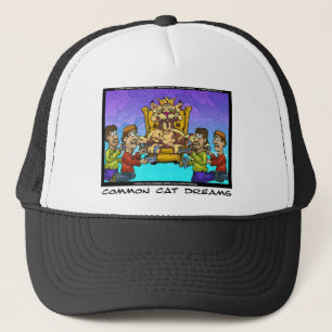 Alledaagse katten dromen grappige cadeaus T-shirts Trucker Pet