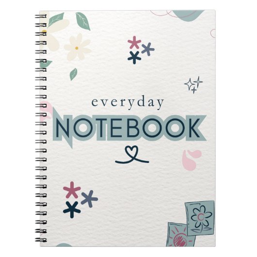 alledaagse liefde, notitieboek voor dagelijkse not (Voorkant)