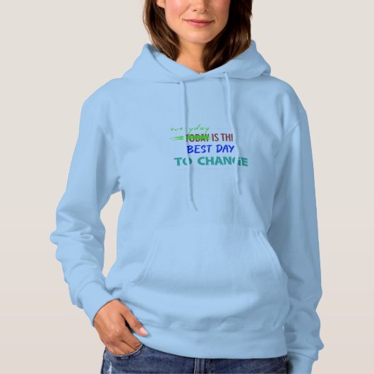 Alledaagse veranderingen - Dames Hoodies (Voorkant)
