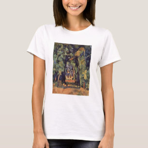 Allee du Bois Bourillon Chantilly - Paul Cezanne - T-shirt