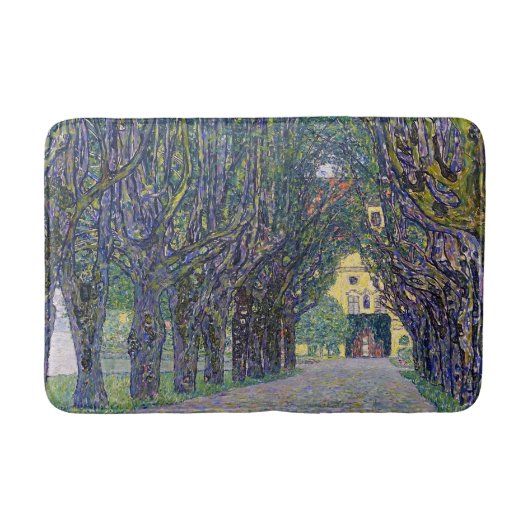 Allee in Schloss Kammer, Gustav Klimt Badmat (Voorkant)