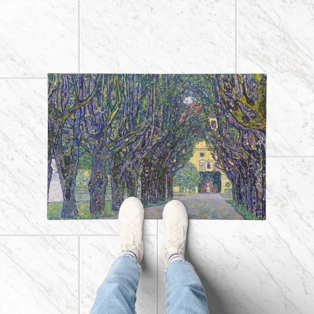 Allee in Schloss Kammer, Gustav Klimt Deurmat (Binnen)