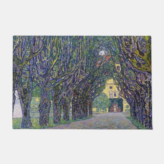 Allee in Schloss Kammer, Gustav Klimt Deurmat (Voorkant)