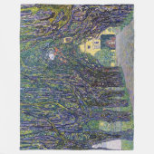 Allee in Schloss Kammer, Gustav Klimt Fleece Deken (Voorkant)