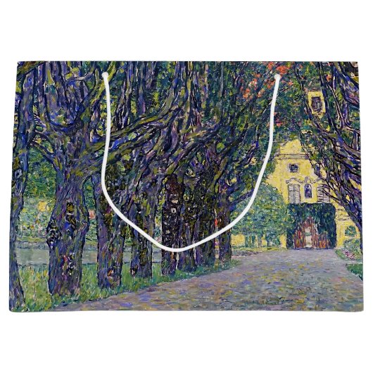 Allee in Schloss Kammer, Gustav Klimt Groot Cadeauzakje (Voorkant)