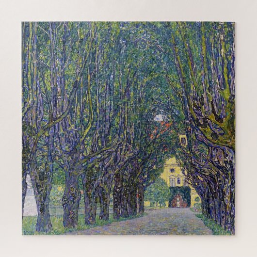 Allee in Schloss Kammer, Gustav Klimt Legpuzzel (Verticaal)