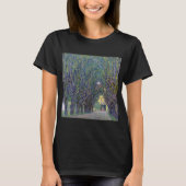 Allee in Schloss Kammer, Gustav Klimt T-shirt (Voorkant)
