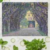 Allee in Schloss Kammer, Gustav Klimt Theedoek (Gevouwen)