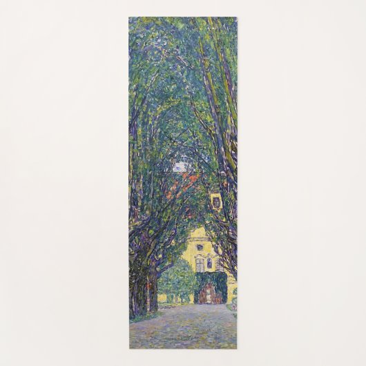 Allee in Schloss Kammer, Gustav Klimt Yogamat (Voorkant)