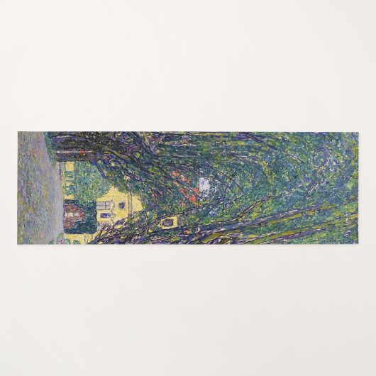 Allee in Schloss Kammer, Gustav Klimt Yogamat (Voorkant (horizontaal))