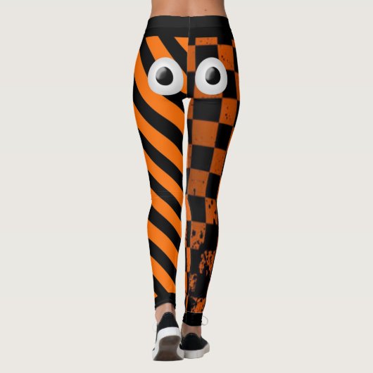 Alleen 1/2 Crazy Eyeballs Leggings (Achterkant)