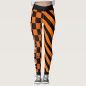 Alleen 1/2 Crazy Eyeballs Leggings (Voorkant)