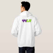 Alleen 44 vibes | Fan-made F1 hoodie (Achterkant volledig)